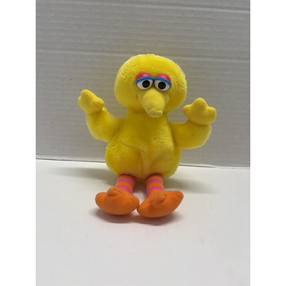 Vintage 1986 Sesame Street Big Bird Playskool EUC
